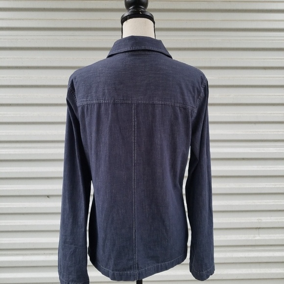 ❤Banana Republic chambray top size large - Picture 5 of 7